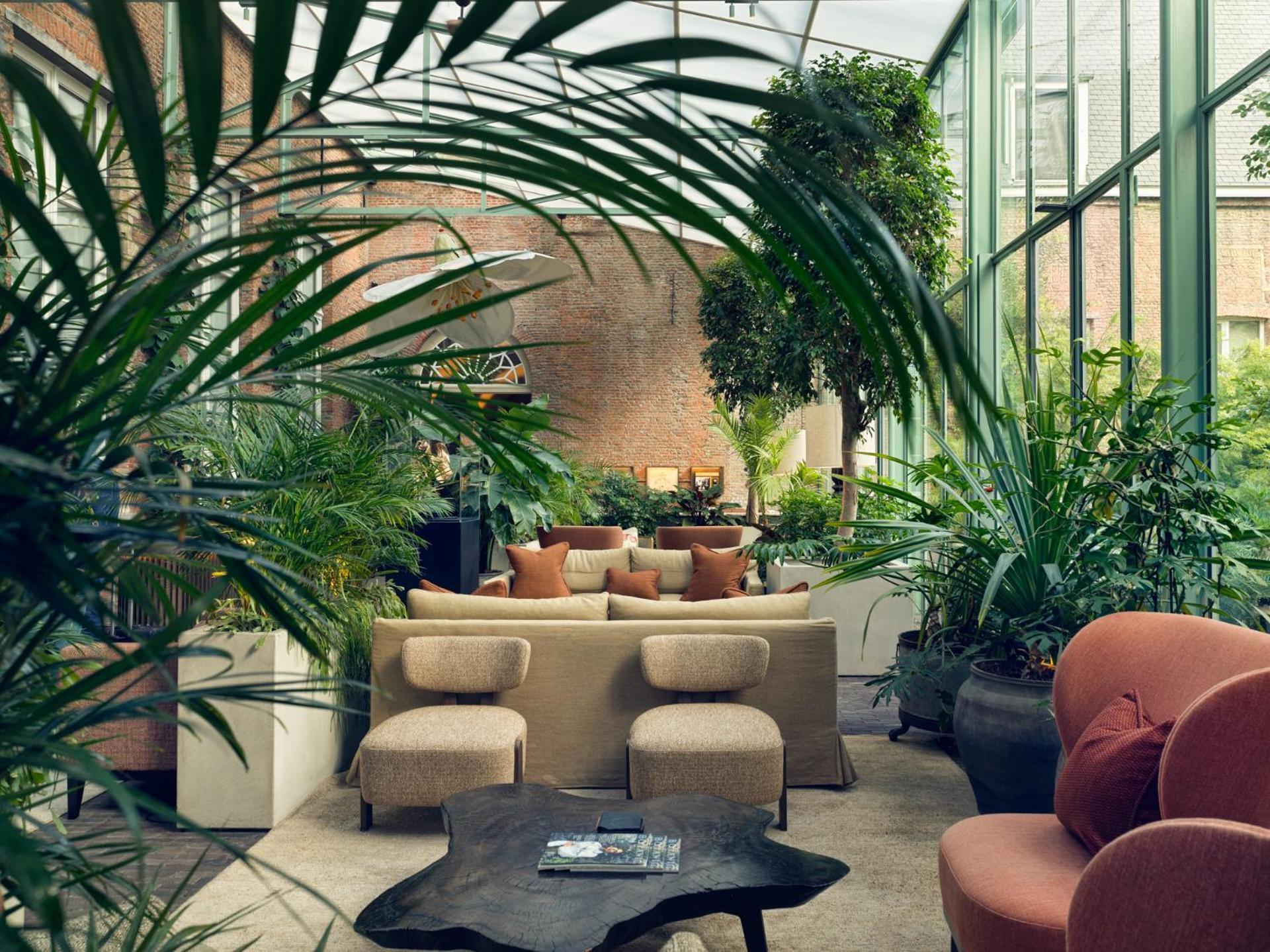Botanic Sanctuary Antwerp - The Leading Hotels Of The World Exterior foto The conservatory